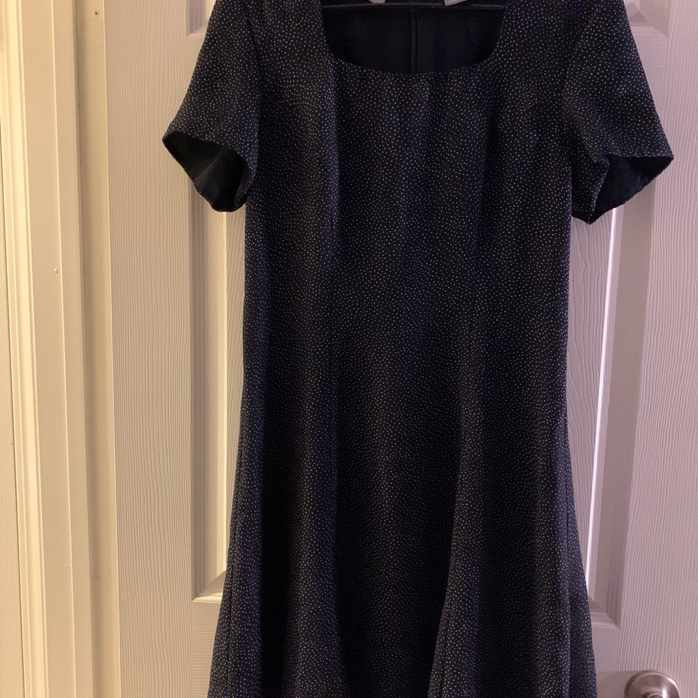 Liz Claiborne Navy Midi Dress